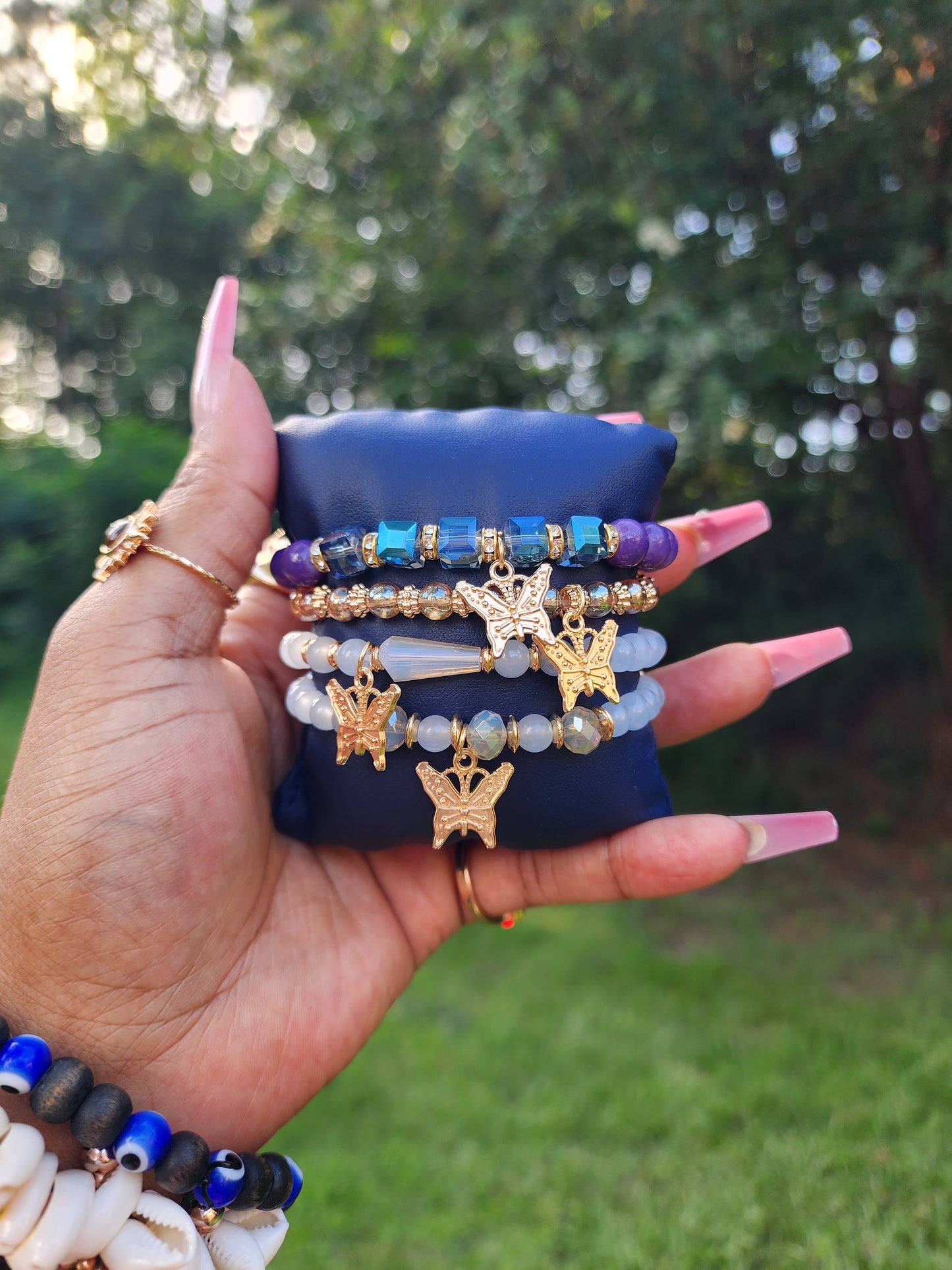 Purple Magical Fairy Bracelet Set