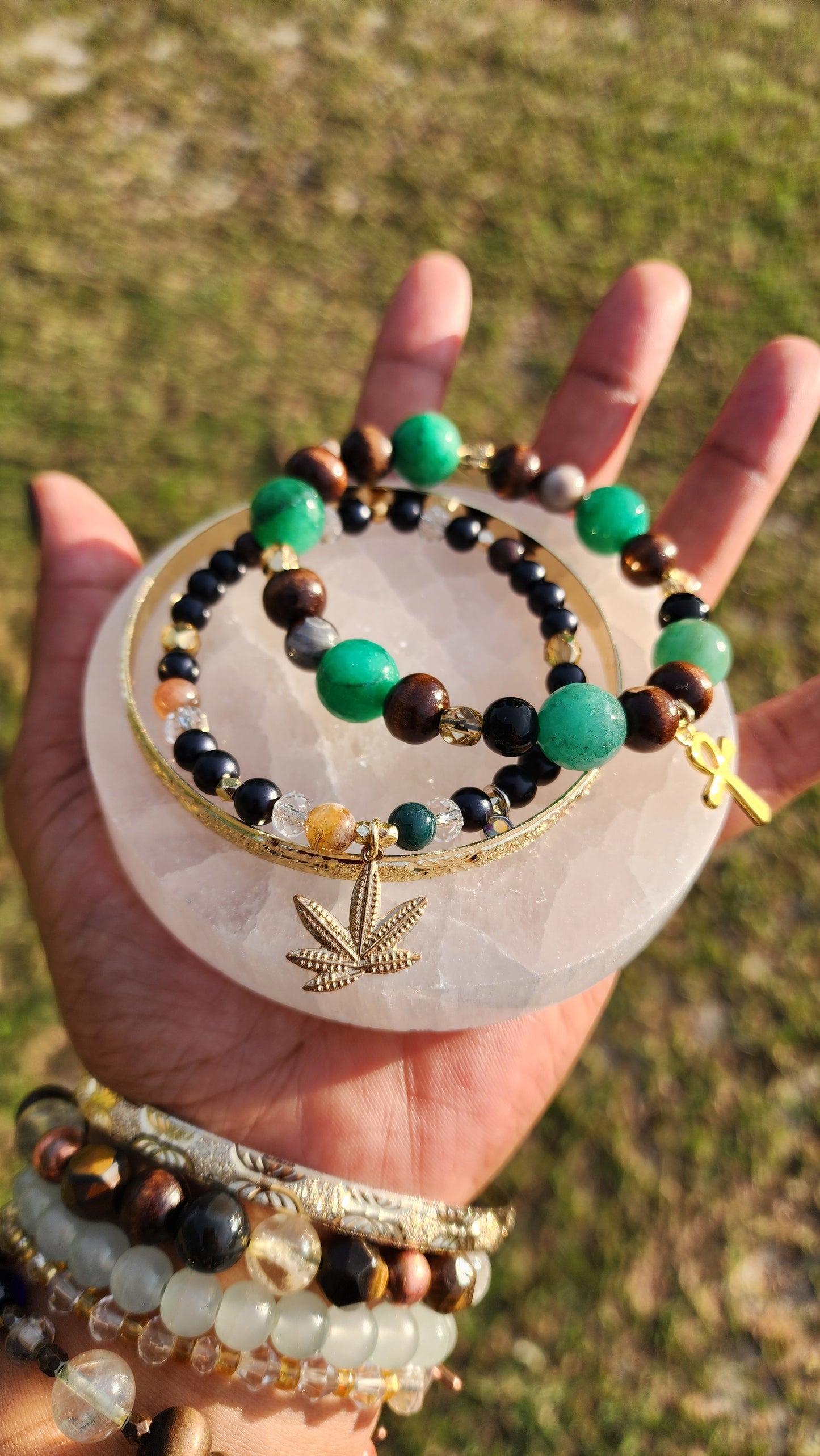 Stacked Up Super Power Drip Bracelet Set