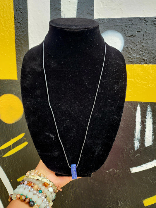Lapis Lazuli Cord Necklace