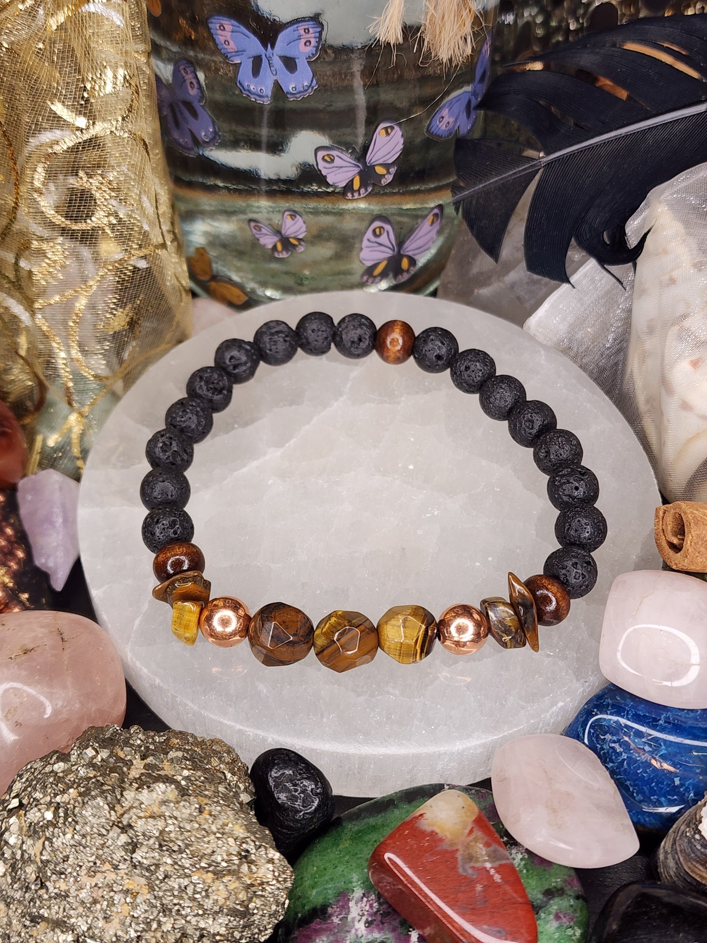 Metaphysical Lava Drip Bracelet