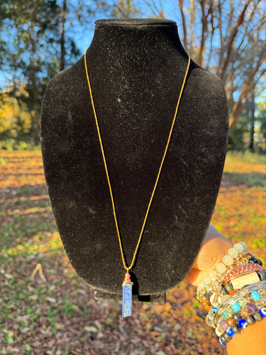 Copper and Lapis Lazuli Neckace