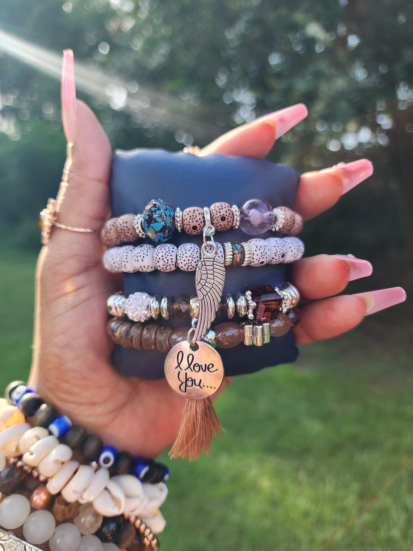 Earth Tone Bracelet Set